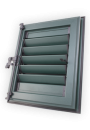 Aluminium shutter
