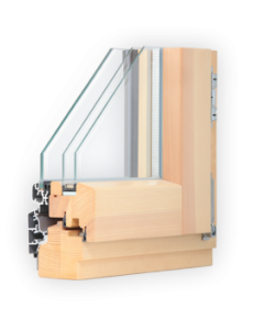 Wood-aluminium window - Eta