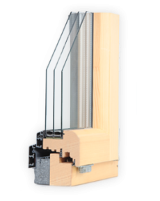 Wood aluminium window - Zeta - Inside